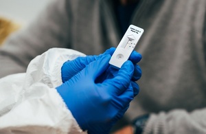 England offering 2 free rapid coronavirus tests every week