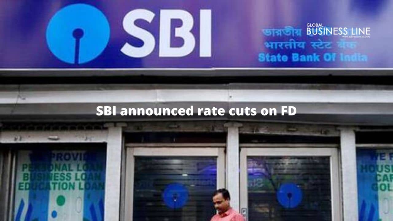 SBI announced rate cuts on FD