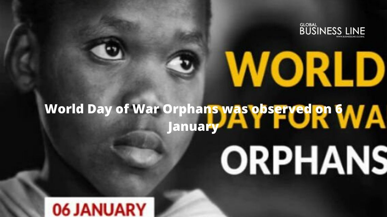 World Day of War Orphans was observed on 6 January
