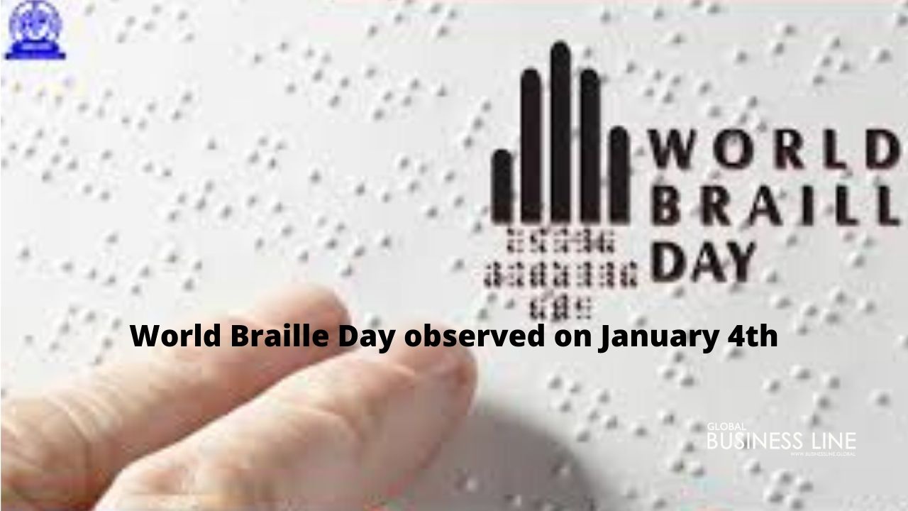 World Braille Day observed on January 4th
